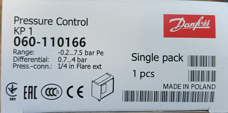 پرشر کنترل دانفوس KP1
